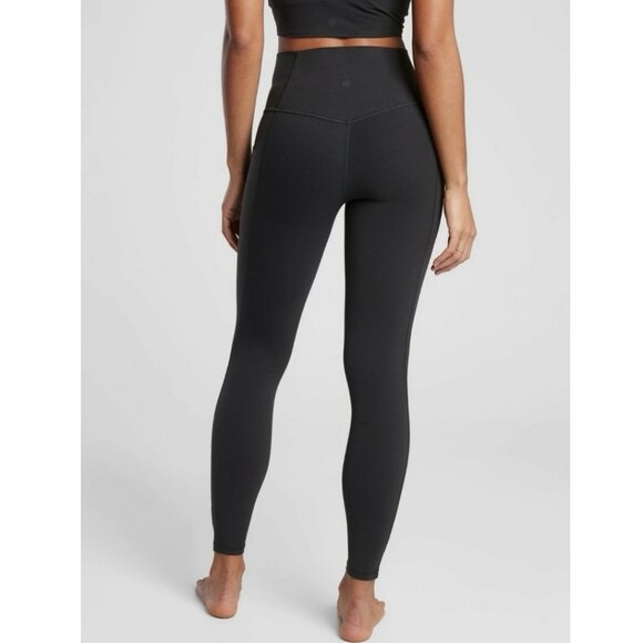 Athleta Salutation Stash Pocket II Tight Black Athletic Leggings Size Small - Picture 4 of 7